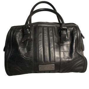 Y2K L.A.M.B Gwen Stefani Leather Croc Pattern Luxury Designer Handbag